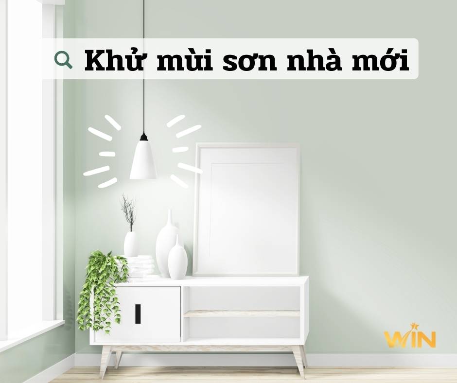 Cách khử mùi sơn nhà mới hiệu quả không độc hại cho gia đình bạn 