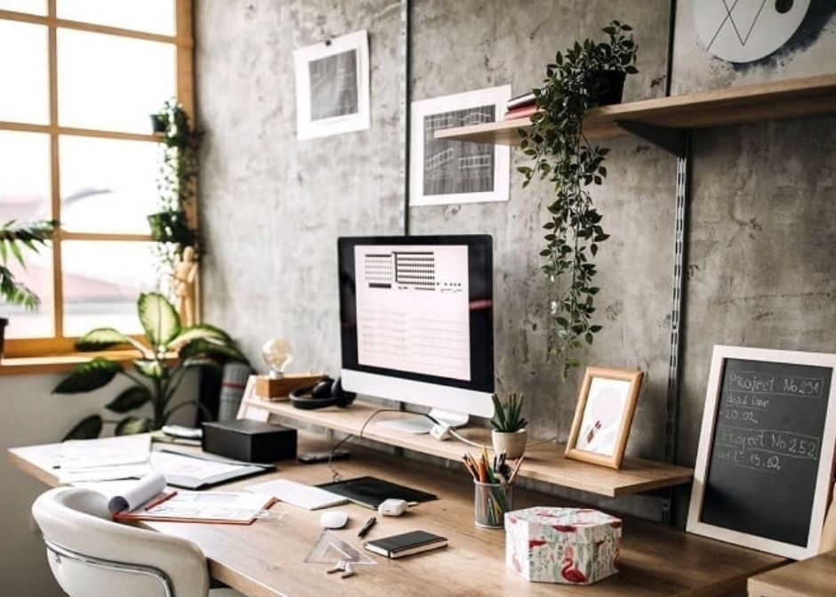 Thiết kế phòng làm việc tại nhà để Work from home hiệu quả