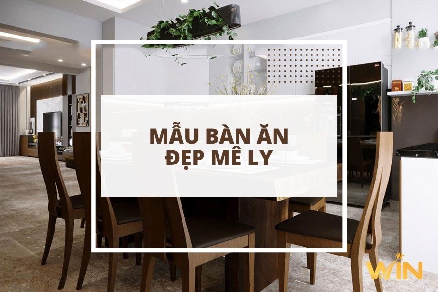 Bàn ăn chất liệu đá mang đến vẻ đẹp hiện đại, sang trọng