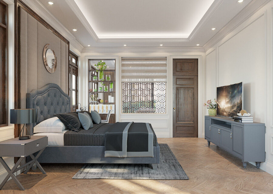 Thiết kế nội thất phòng ngủ tinh tế - Mrs.Thi, Hải Dương