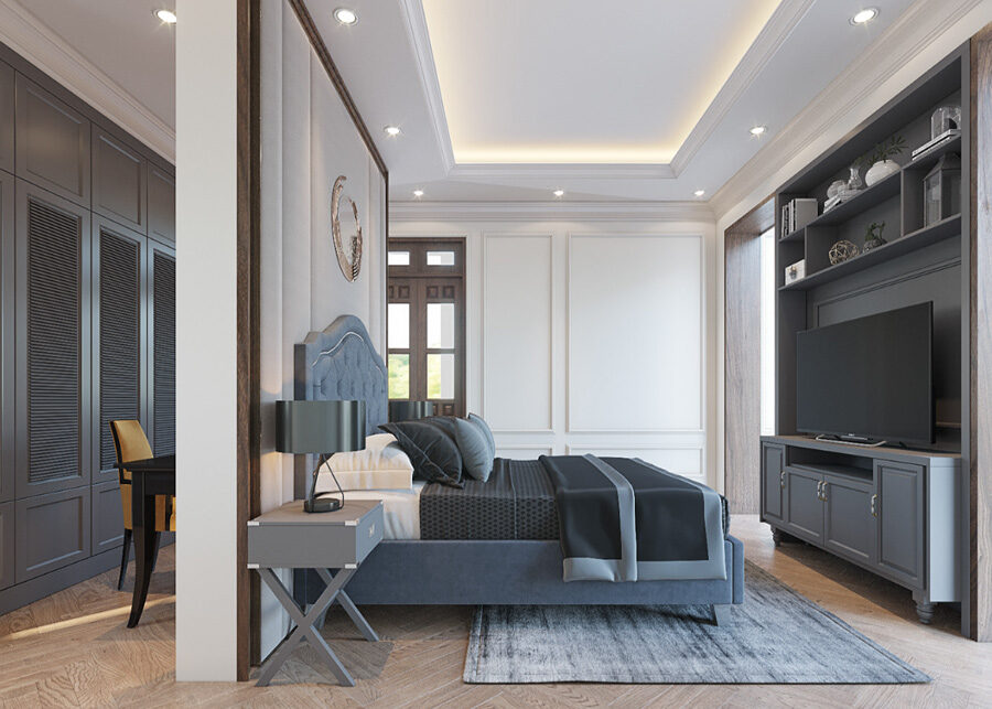 Thiết kế nội thất phòng ngủ tinh tế - Mrs.Thi, Hải Dương