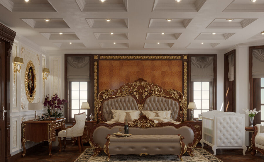 Dự án thiết kế nội thất Hải Dương biệt thự gỗ tự nhiên độc đáo