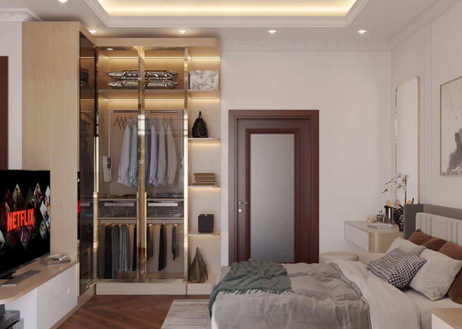 Thiết kế nội thất nhà phố Mr.Quyết - Nội thất Hải Dương