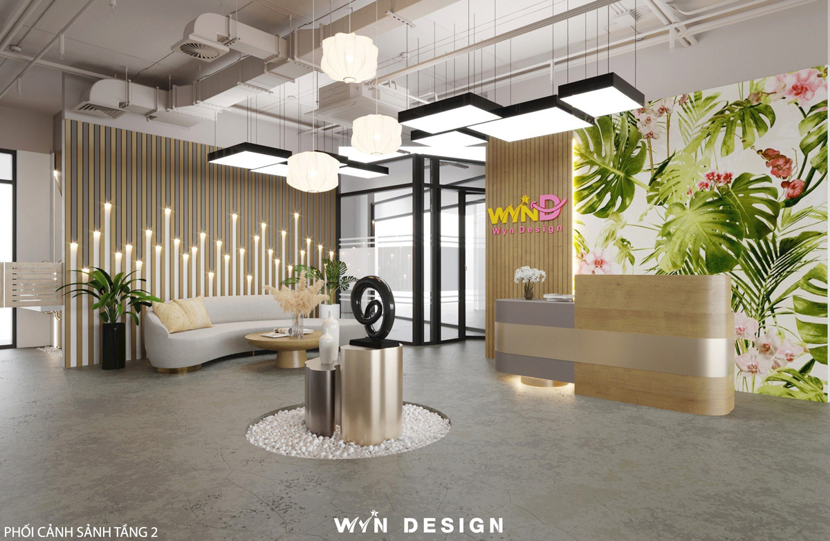Thiết kế – Thi công trụ sở văn phòng Wyn Group tại Ecopark Hải Dương