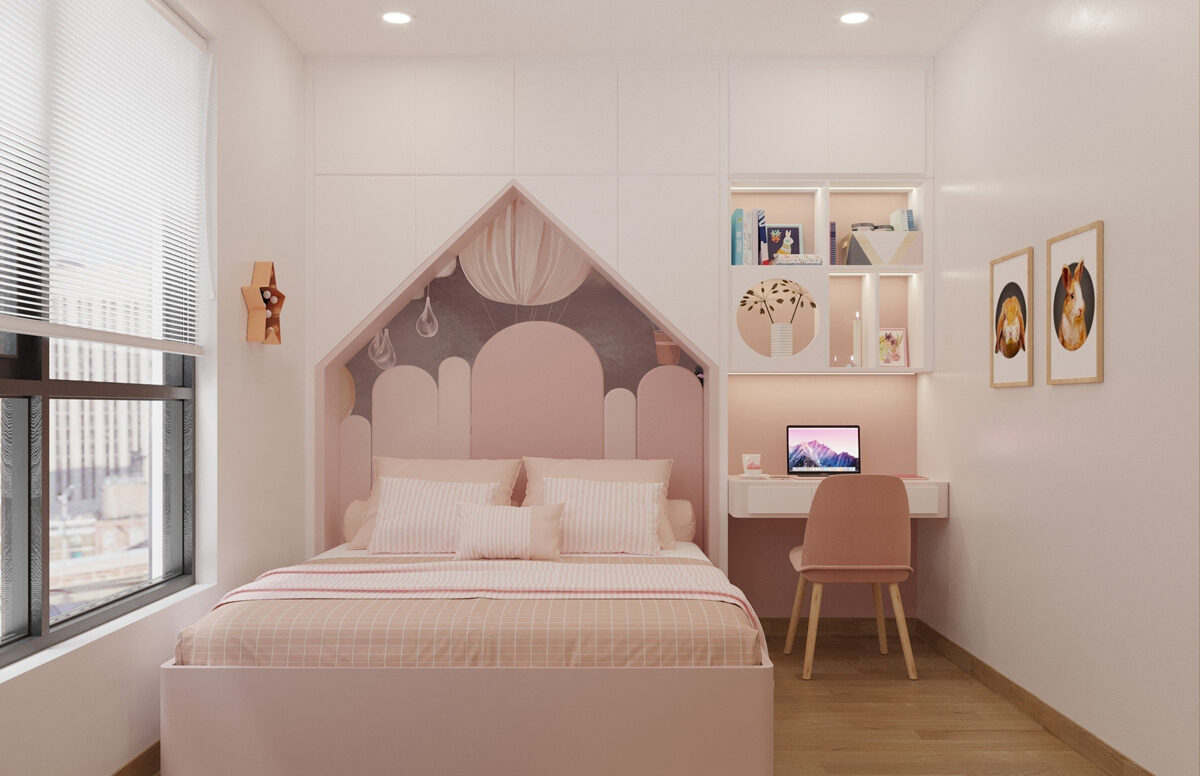 Thiết kế nội thất chung cư Bạch Đằng LakeView | Căn 73m2 Hải Dương