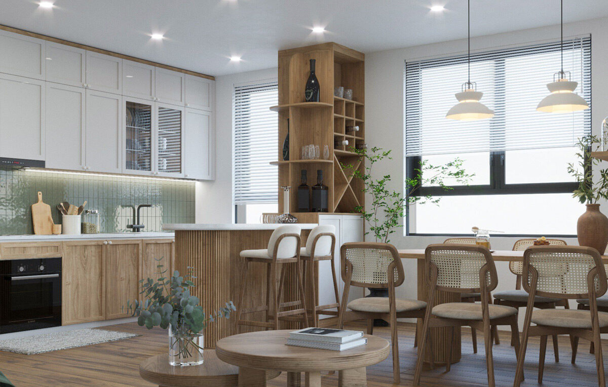 Thiết kế nội thất chung cư Bạch Đằng LakeView | Căn 73m2 Hải Dương