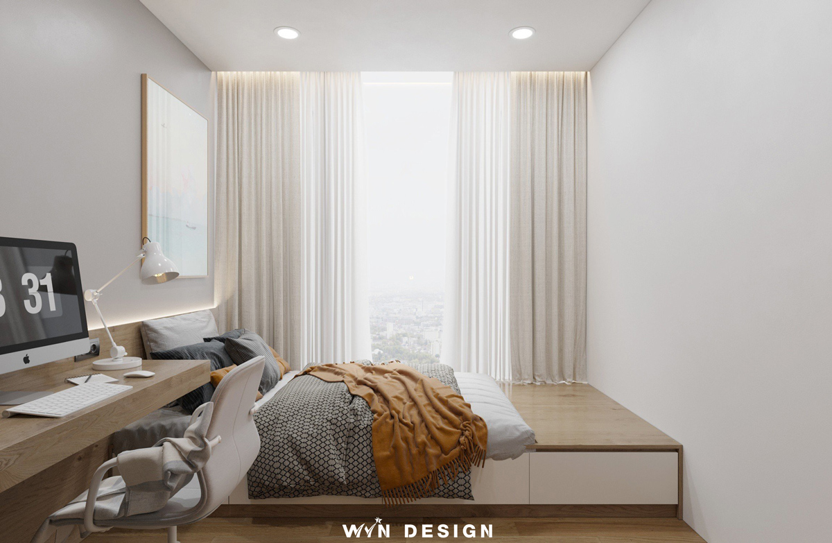 Thiết kế nội thất chung cư 50m2 - Mr.Chen | LightHouse Hải Dương