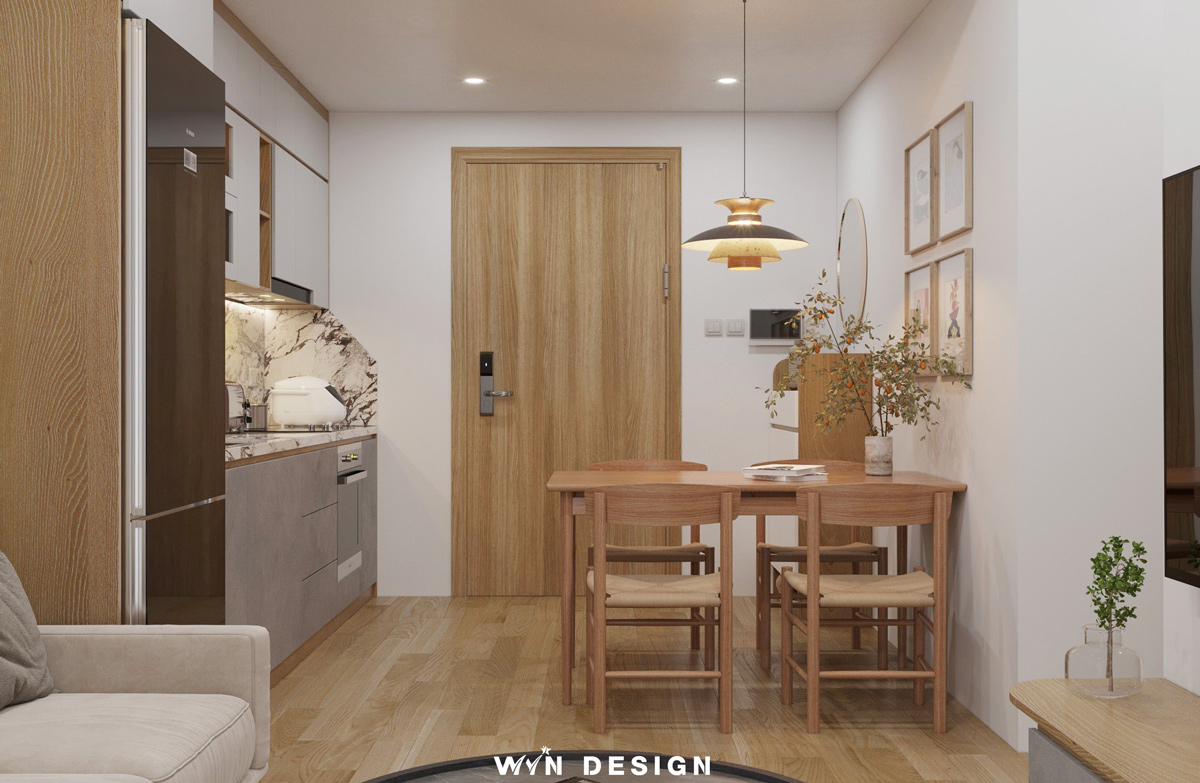 Thiết kế nội thất chung cư 50m2 - Mr.Chen | LightHouse Hải Dương