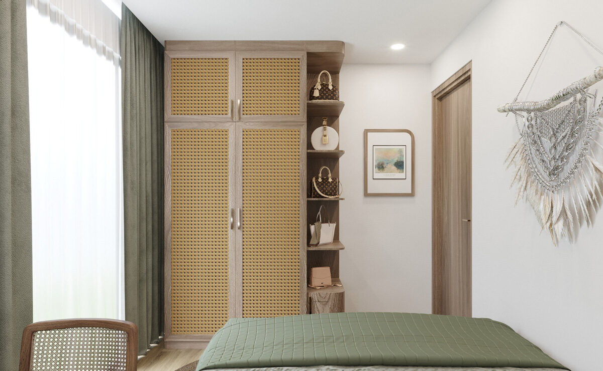 Thiết kế căn hộ studio 32m2 - Mrs.Quyên | LightHouse Ecorivers Hải Dương