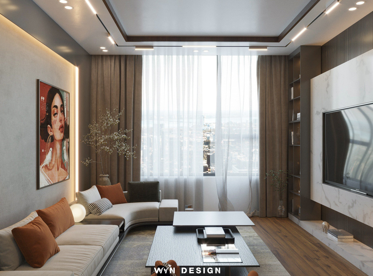 Dự án nhà phố Hải Dương - Thiết kế nội thất sang trọng, hiện đại