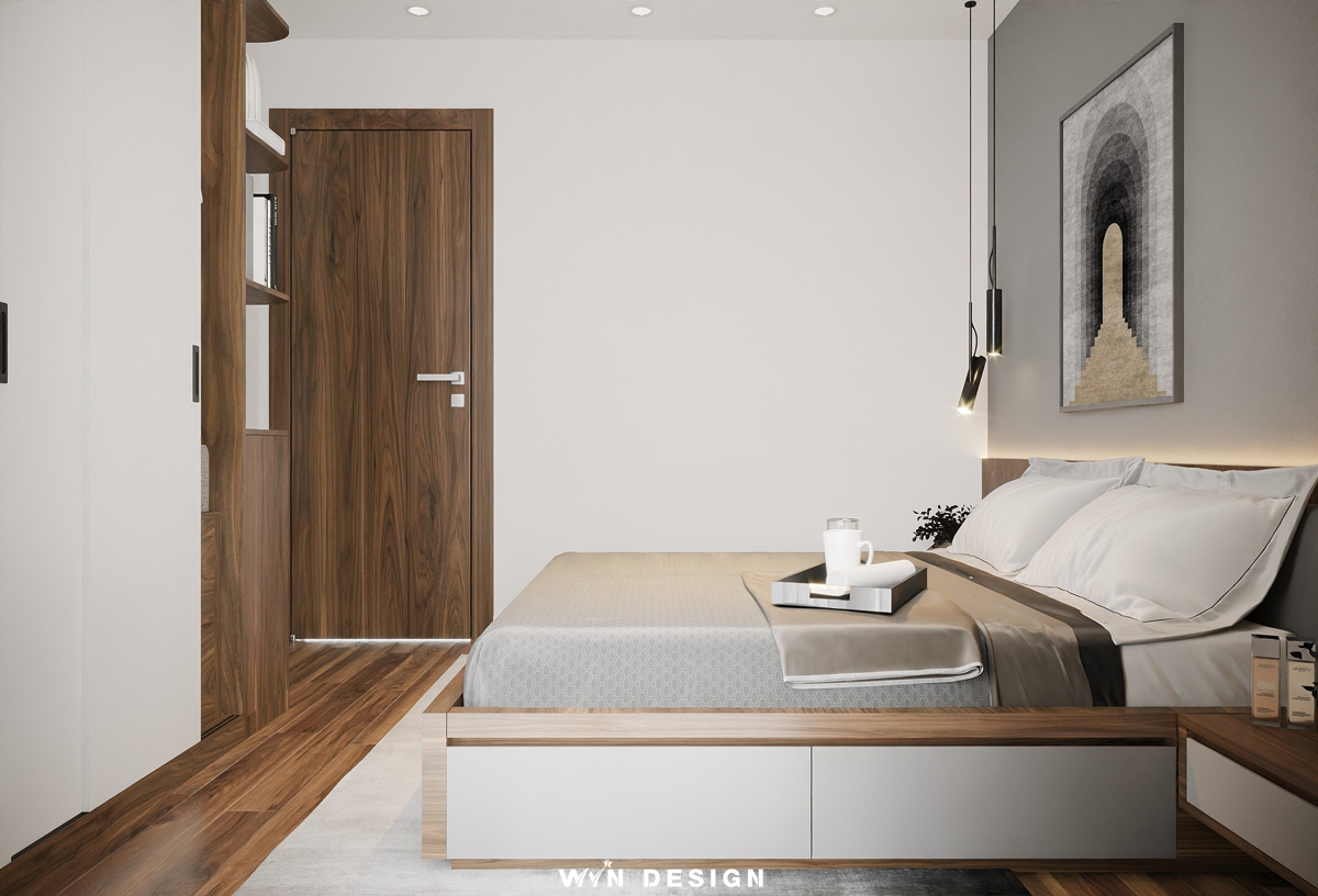 Thiết kế nội thất phòng ngủ nhà phố - Mr.HA | Nội thất Hải Dương